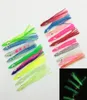 100pcs 5cm 6cm 7cm 7cm Balıkçılık Arifik Lures Aydınlık ahtapot etek kalamar cazibesi teçhizat yumuşak yem lures 2208173174222