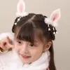 Bandanas 2 Pcs Hanfu Girl Child Girls Hair Accessories Christmas Clips Metal Hairpin For