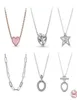 Me Series Chain Necklace 100% 925 Sterling Silver Lämplig passform Pendant DIY Ladies Exquisite Gift227K1119039