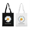 KPOP G-Dragon Daisy Stampa PEACEMINUSONE Borsa per la spesa Borsa per la conservazione della protezione ambientale Borsa per studenti Borsa di grande capacità FH598 20091259u