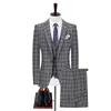 Men's Suits Custom Made Groom Wedding Dress Blazer Pants Business High-end Classic Trousers SA07-26599