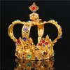 Couronne de roi Royal baroque, diadème masculin, ornements de cheveux de mariage pour femmes, diadèmes et couronnes de reine, bijoux de tête Y200727259M