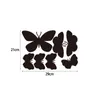 Wandaufkleber Schmetterling Tiere Wandbild Heimdekoration für Wohnzimmer Dekorieren Kinder Abziehbilder DIY Aufkleber