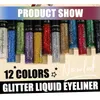 Pearlescent Eyeliner Burst Flash Color Sequin Eyeshadow Waterproof Non-Smudge Eyeliner Pencil