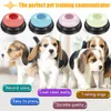 Dog Toys Chews 4Pcs Dog Button with Light Dog Toys Talking Button Buzzer Pet Training Button Fun Voice Recording Button for Dogs Pet Speech 231212