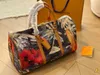 Borse da viaggio da donna di design famoso Borse da lettera Graffiti Plaid KEEPALL 45 50 Borse a tracolla Borse da viaggio Borse da viaggio per l'aeroporto Borse da fitness da uomo di lusso Totes