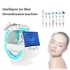 Hydra Dermabrasion soins d'analyse de la peau Machine à oxygène thérapie hyperbare beauté ultrasons RF dispositifs Anti-âge