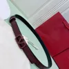 Kvinnors äkta läder reversibelt bälte - 2,0 cm bredd, fashionabelt mångsidig multipel färg valfria litchi ge färger orient rektor fånge explodera svälja