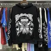 Felpe con cappuccio da uomo Streetwear Grafica hip-hop oversize Graffiti Felpa con cappuccio Hellstar Uomo Donna 1 1 Pullover in cotone bianco Felpe con cappuccio