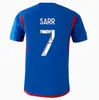 23 24 Lyon Futebol Jerseys Maillot de Foot CAQUERET OL 2023 2024 camisa de futebol BARCOLA CASTELLO JR CHERKI TAGLIAFICO TOLISSO homem crianças jogador kit conjunto equipamentos JJ 12.13