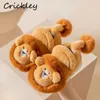 Pantoufle dessin animé Lion chaussures d'hiver pour enfants mignons 3D animaux pantoufles de sol pour enfants appartements chaud en peluche conception enfant filles garçons 231212