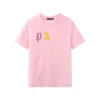 Designer PA T-shirt Tees Stampa Palms T-shirt Uomo Donna Angolo manica corta Hip Hop Streetwear Tops Abbigliamento Abbigliamento Pa-2 Xs-Xl Maelove963