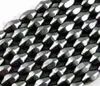 MIC 500 Pcs Black Magnetic Hematite Faceted Rhombus Seed Rice Beads Loose Beads Jewelry DIY Sell4133816