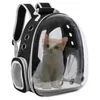 Cat S Crates har Cat Pet Ryggsäck Transparent kapsel Bubble Pet Ryggsäck Small Animal Puppy Kitty Bird Bitable för resor 231212