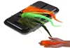 1Box10PCS 6 kleuren dragontail vlieg voor bas of muskie visserij lokt big game zoutwater aasvis visstreamer vlieg 20 haak 20118841875