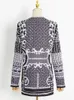 Женские костюмы Блейзеры CINVIK est Роскошный длинный пиджак с металлическим бисером Стильный дизайнерский пиджак с v-образным вырезом и рукавами 231213