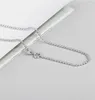 Collier de perles en argent Sterling S925 pour hommes et femmes, pull Simple personnalisé avec chaîne Unique 0LLC20253488893