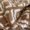 Diseñadores F Bufandas de lana Cuello de lujo Mantón Abrigo Hombre Mujer Moda Pañuelo para el cuello Unisex Bufanda de cachemira Pashmina Invierno Cálido Bandelet de punto engrosado
