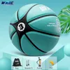 Balls Wade Numéro 3 Taille 7 # Boule de basket en cuir PU original pour adulte / Kids Ball Indoor avec outils gratuits Gift 231213