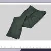 Garnitury męskie 2023 Jesienne zimowe wełna Tweedowe spustę spodni męski wełniane spodnie Mężczyźni zwykłe biuro Social Suit H355