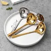 Spoons Korean Stainless Steel Thickening Spoon Creative Long Handle el Pot Soup Ladle Home Kitchen Essential Tools 231213