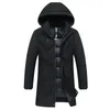 Mens Down Parkas Mens Autumn Coat Classic Waterproof Casual Parka Mens Jacket Winter Warm Thick Wool Hat Parkas Jackor 231213