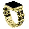 Compatibile con cinturino per gioielli Apple Watch Bracciale in metallo Bling per cinturini iWatch Serie Ultra 8 7 6 5 4 3 2 1 SE