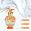 Bouteilles de rangement 15 Ml, décor en cristal, libellule, porte-bouteille de parfum, décoration en verre, huile raffinée, voyage