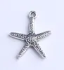 Silvercopper Retro Floating Charms Starfish Pendant Manufacture Diy Jewelry Pendant Fit Necklace eller Armband Charm 600pcslot 105638865