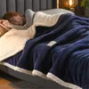 Designer arremesso de cobertor Tampa de cobertor espessada e lã de lã de escritório sofá de folha fina de folha de ar condicionado decoração da sala de designer