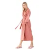 Damen-Nachtwäsche im japanischen Stil, Pijamas, Kimono-Robe, Baumwolle, Bademantel, Handtuchmaterial, Herbst-Winter, verdickendes Paar, Yukata Star El Damen