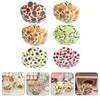 Dinnerware Sets 6 Pcs Microwave Bowl Holder Holders For Kitchen Plate Huggers Safe Gadgets Gloves Protector Decorative Cozy