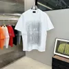 23SS Designer Letter Bedrukte T-shirts Tee Sweatshirt Mode High Street Korte Mouwen Zomer Casual T-shirt Ademend Mannen Vrouwen Ronde Hals Tees Jurken voor Wo 31319