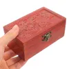 Jewelry Pouches Case Organizer Wooden Holder Rosewood Portable Box Trinket Sundries Jewlery Storage