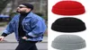 designer fashion Men hip hop Knitted Hat Beanie Skullcap Sailor Cap Cuff Brimless Retro Navy Style Beanie warm Hat gift8243106