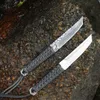 ZK20 Outdoor knife, outdoor survival knife, self-defense portable knife, high hardness rope tied straight knife, mini fruit knife