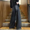 Jeans pour hommes Harajuku mode printemps automne style coréen vêtements décontractés denim élégant designer pantalon mince B103
