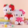 Japan Cartoon Kawaii Kitten pluche speelgoed Love Strawberry Kitten Doll Claw Machine Prize