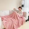 Blanket Luxury Fluffy Soft Fur Blankets for Winter Thicker Milk Velvet Warm Double Bed Blankets Sofa Office Nap Comfortable Quilt Couple 231212