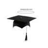 Bérets 2024 unisexe mat casquettes de remise des diplômes cérémonie de remise des diplômes Costume chapeau fournitures de fête