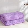 Koce Summer Pure Cotton Jacquard rzut miękką okładkę koc coverlet do sofy pościel na drzemkę biuro klimatyzacja ciepłe snu koce 231212