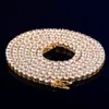 Chaîne de Tennis graduée en or, rangées de 4mm, 5mm, 6mm, collier en Zircon adapté aux hommes et femmes, bijoux Hip Hop 231213