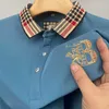 Designer Casual T-shirts Hommes Classique Lettre Chemises De Broderie Mode T-shirt D'été Couverture En Coton Tee Sport P-7