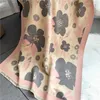 Foulards élégant chaud châle écharpe pour femmes épais hiver marque cachemire floral et enveloppes Bufanda Pashmina Foulard couverture 2023