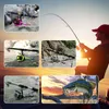 Fishing Accessories Sougayilang Spinning Rod and Reel Combo1.8 2.7M Telescopic with 5.2 1 5.0 Max Drag 8kg Kit 231212