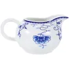 Conjuntos de louça pequeno jarro de creme estilo chinês porcelana café leite com alça