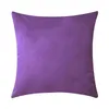 Taie d'oreiller en velours massif, housse de coussin minimaliste pour décoration de canapé de maison