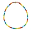 Choker ZMZY Ball Heavy Tila Beads Necklaces For Women Fashion Big Boho Unique Design Handmade Collier Femme Jewelry Drop