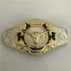 1 stks Big Size Gold Bull Head Westerse Gesp Voor Cintura Cowboy3011