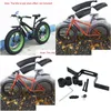 Bike Fender 20/24/26 cala Bike Fender Electric Składanie roweru Strażnik Śniegu MagDGUARD Fatbike MTB Rowerowe błotniki upuszczone dostawa s dh7uz